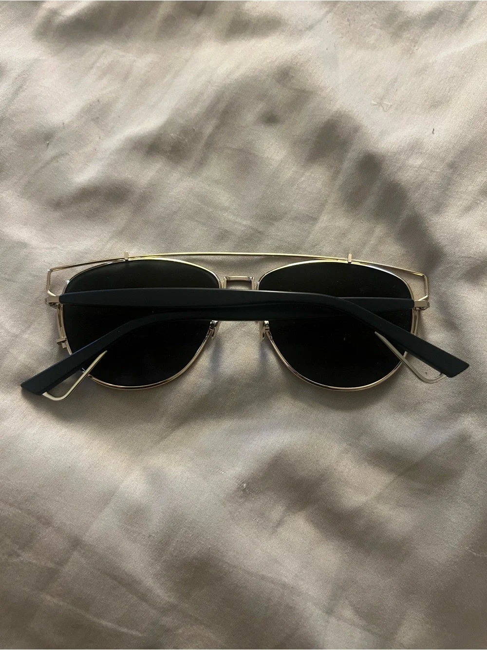 Dior Technologic Gold Frame Sunglasses